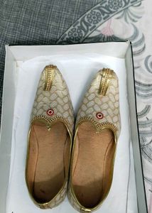 Off White Sherwani For Boys