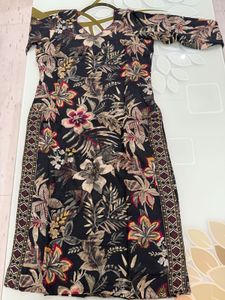 Beautiful Floral Print Dress Material