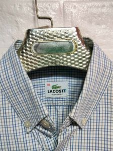 Lacoste Men's Checked Long Sleeve Shirt