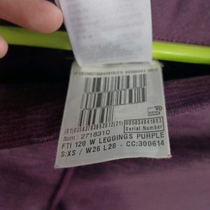 orginal Decathlon Sports pant 28-30size purple colour brand decathlon