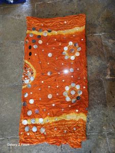 Vibrant Mirror Work Dupatta