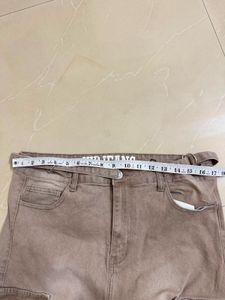 Brown Cargo Jeans