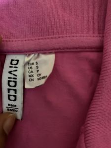 Hot Pink Crew Neck T-Shirt
