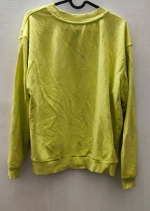 Lime Green Graphic Sweatshirt
