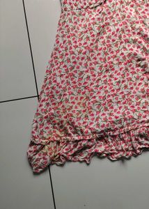 Charming and cute floral printed dress for womens