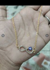 Infinity Evil Eye Necklace