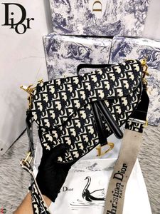 CHRISTIAN DIOR SADDLE SHOULDER BAG*WD BOX
