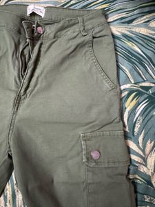 Olive Green Cargo Pants