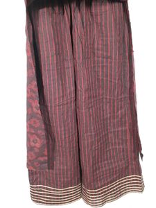 Maroon Printed Kurta Set (Women's)