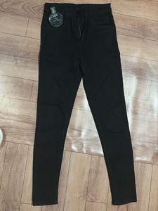 straight fit black jeans