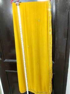 Mustard Dupatta With Border ✨