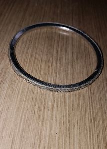 Silver Bangles With Diamond