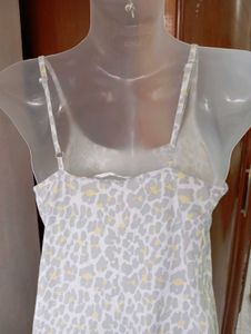 Cute Leopard Print Slip Dress