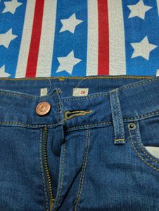 Blue Denim Shorts