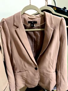 H&M Blazer and flur jacket