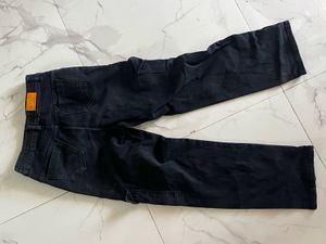 Black Cargo Jeans
