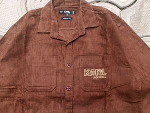 Karl Lagerfeld Corduroy Shirt