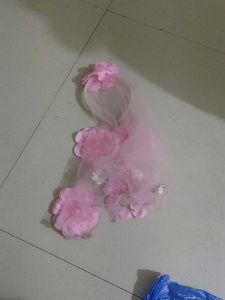 Adorable Pink Ruffled Party Dress