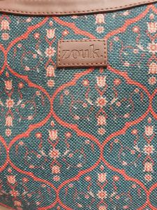 Sheesh Mahal Jaali Motif Structured Shoulder Bag