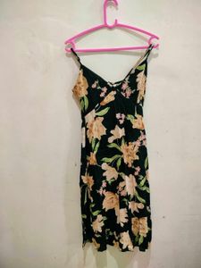 Floral Print Midi Dress