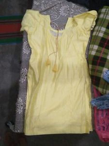 Elegant Yellow Kurta