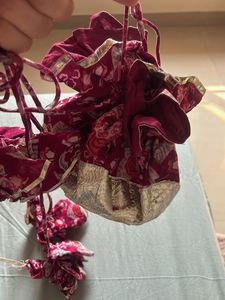 Stunning Red Floral Lehenga Set