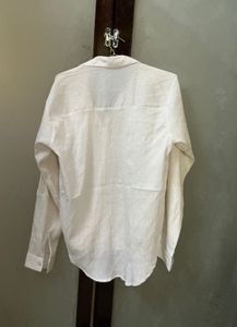 Women’s White Textured Shirt