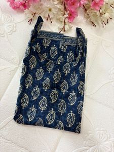 Printed short kurta