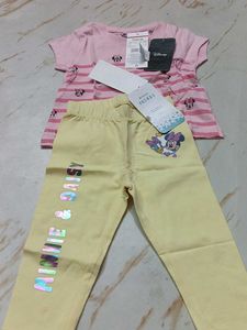 12-18 mnth Disney Minnie Mouse Outfit Set