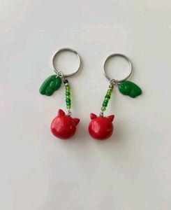 🍒2× Cherry Cat Charms