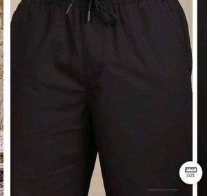 shein men joggers black