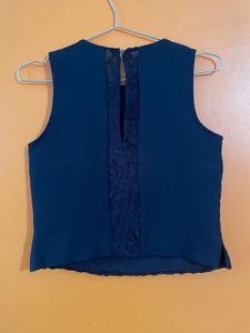 Navy blue tank top