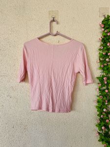 Pretty Pink Cropped Top