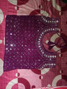 it's purple lehenga💜