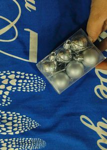 Silver Christmas Balls