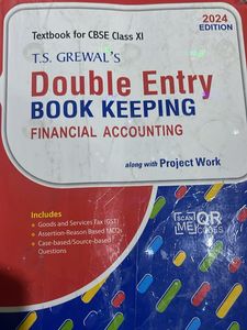 T.S. Grewal's Double Entry Book Keeping Class XI