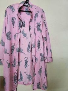 Satin nightshirt