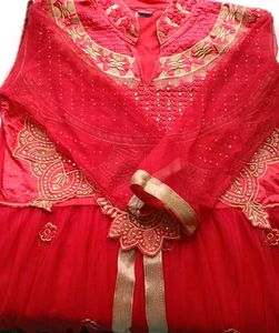 Stunning Red Embroidered Lehenga Choli ✴️♥️