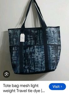 XL Mesh Beach Bag - Tie Dye