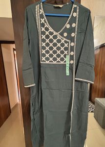 Elegant Embroidered Kurta