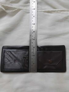 Classic Brown Faux Leather Wallet