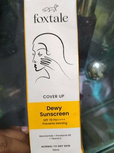 Foxtale Dewy Sunscreen SPF 70 PA++++