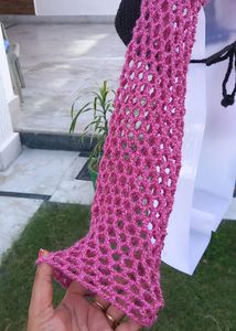 Crochet   Mesh Sleeves