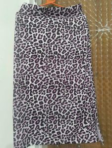 Leopard Print Skirt
