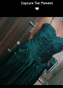 Emerald Green Party Dress