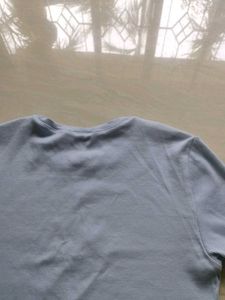 Light Blue Basic Crop Top
