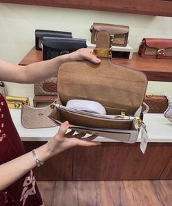 White Coach Signature Shoulder Bag