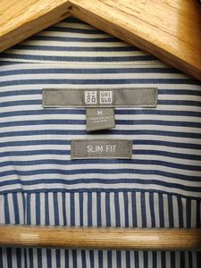 Uniqlo Men's Slim Fit Striped Small