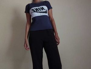 Nike Women's Blue T-Shirt