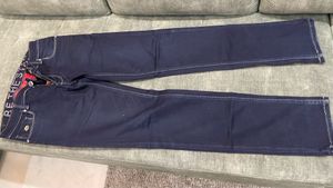 Navy Blue Jeans For Men